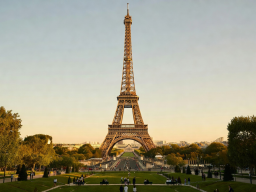 Paris Eiffel Tower landmark thumbnail